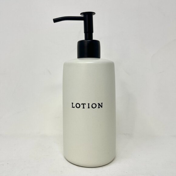Hearth & Hand with Magnolia Ceramic LOTION Pump Bottle Stoneware - Picture 1 of 6